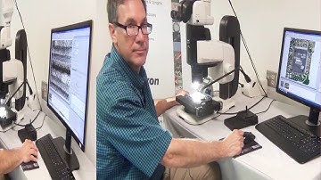 Nikon NIS Elements Software Demo  Image Stitching