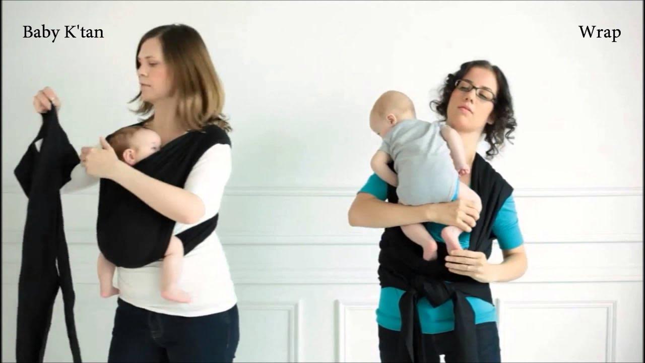 The Baby K'tan Baby Carrier vs the Baby Wrap YouTube