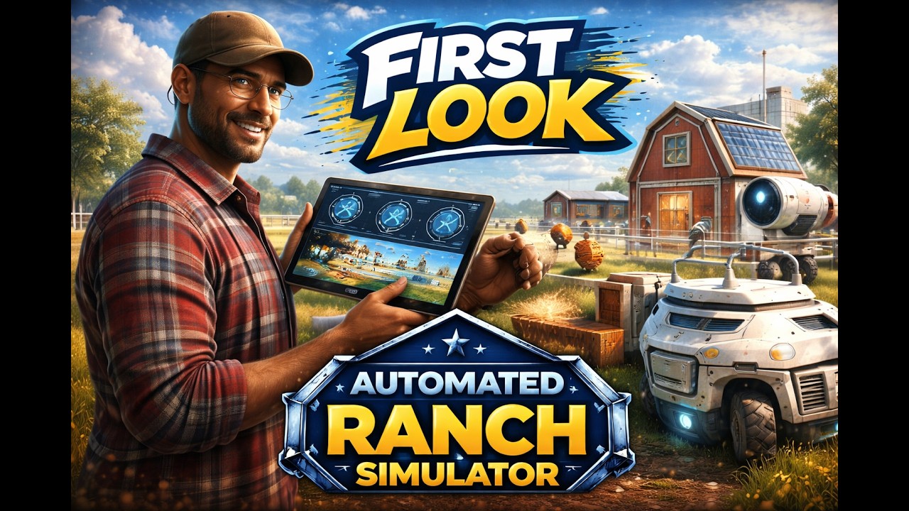 First Look: Automated Ranch Simulator - YouTube