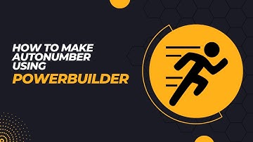 Powerbuilder 12.6. Part 4. Autonumber Using Powerbuilder