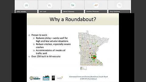 Glenwood and Snively/Jean Duluth Roundabout Public...