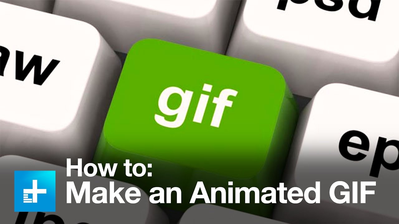 How to make an animated GIF in Photoshop - YouTube