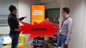 IoT: combining buttons and RFID in digital signage