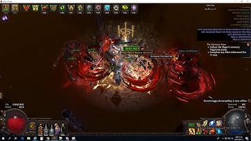 Path of exile Delve League 92Lv Chieftain Consecrated Path 16T Minotaur Down