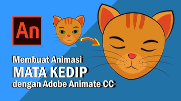 Membuat Animasi Mata Berkedip dengan Adobe Animate / Flash
