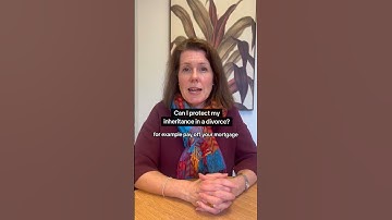 Can I protect my inheritance in a divorce?