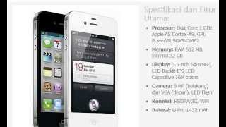 Harga HP: APPLE iPhone 4S 32GB(, 2014-07-29T05:40:44.000Z)