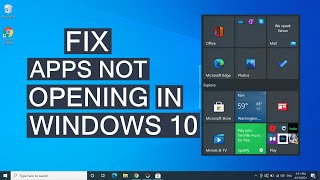 How To Fix Windows 10 Apps Not Opening | Solve Apps Problems screenshot 5