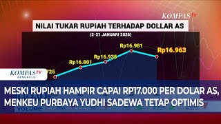 Meski Rupiah Hampir Capai Rp 17.000/ Dolar AS, Menkeu Purbaya Sadewa Tetap Optimis