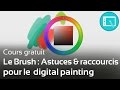 TUTO : Astuces & Raccourcis pour le brush en digital painting [Le Programme 1-Chap 1]