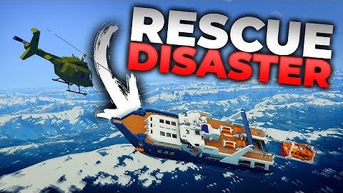 Sinking Ship Rescue DISASTER! | Stormworks: Build and Rescue | Multiplayer