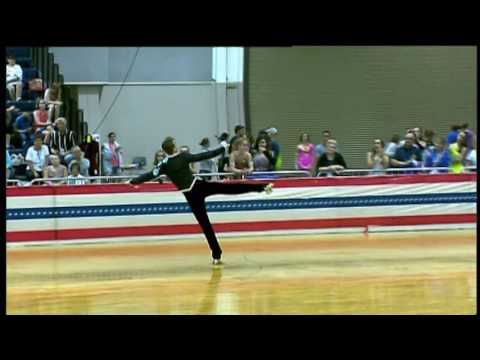 2015 US Roller Nationals - JrWC Men Solo Dance Compulsory - David Rist ...