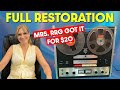 Restoring an Old Reel-To-Reel Recorder and How To Clean Heads | Retro Repair Guy Episode 15