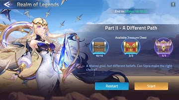 MLA Realm of Legends part II : A Different Path 1