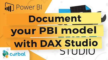 Document your Power BI Desktop models with DAX Studio!
