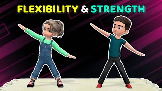 THE BEST CORE EXERCISES FOR KIDS: FLEXIBILITY & STRENGTH