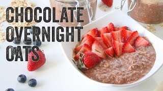 Chocolate Overnight Oats Recipe : Season 3, Ep. 2 - Chef Julie Yoon