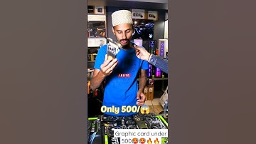 Graphic card under 500🥵🥵🔥🔥#graphiccard #viral #trending #youtubeshorts #bestofyoutube #gta5 #indore