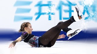 All Hard Falls & Failed Jumps ⛸️ | Rostelecom Cup 2021