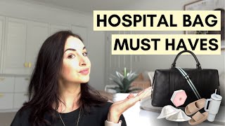 Hospital Bag Must Haves What I Actually Used For Labor, Delivery, & Postpartum