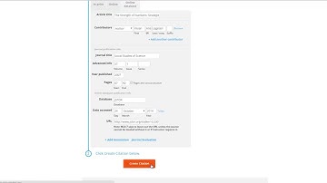 Creating your Works Cited page using Easybib