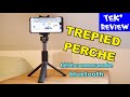 Trepiedperchebluetooth pour telephone  review  demo