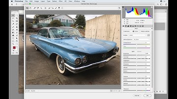 Shadow and Highlight recovery with the Camera Raw Filter in Photoshop