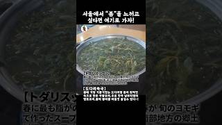 【맛집】 서울에서 봄은 여기서 느껴보세요 #shorts #맛집 #을지로