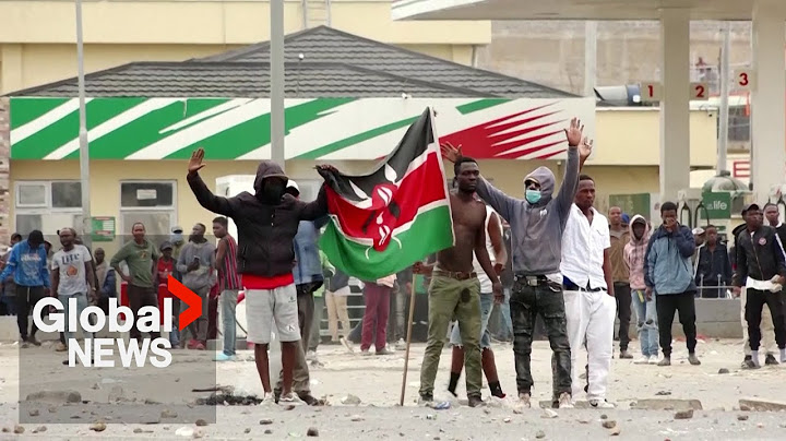 Kenya police fire tear gas to disperse protests: Ruto "is a puppet to the IMF"