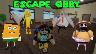 Speed Run Banana Roblox Obby! Police Family, Zoonomaly Prison Run, Great School, Escape Spongeboy