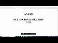 Nóminas 3 Retenciones IRPF (1ª parte)