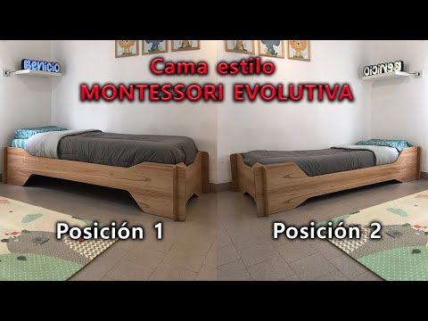 Cama Clásica Montessori Evolutiva