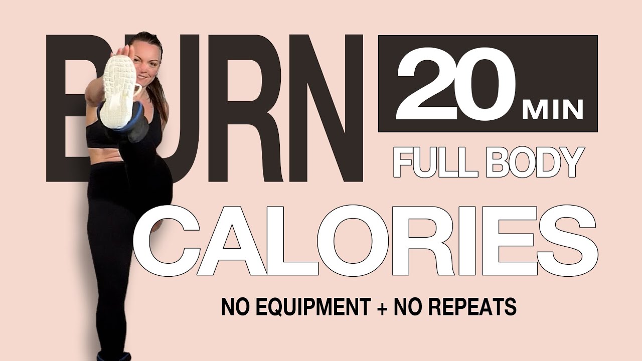 20 MIN FULL BODY HIIT WORKOUT | Burn Calories & Fat (No Equipment ...