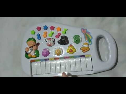 Piano teclado musical infantil sons variados seu lobato 