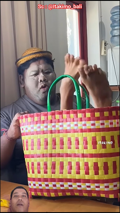 AMBIL UANG SAMPE MASUK TAS ⁉️ Itakimo_bali #lucu #funny #comedy #viral #video #shorts #bali
