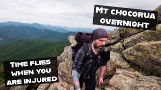 Time Flies When You're Injured - Mt Chocorua Overnight Return Hike