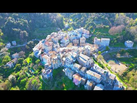 Le Village de VESCOVATO (2) - la Corse vue du ciel - les richesses du patrimoine naturel Corse