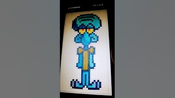 Squidward pixel art again