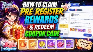 Ragnarok The New World How to Claim Pre Register Rewards & Redeem Coupon Code