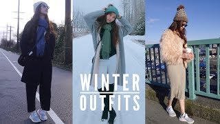 Winter Outfits Lookbook | 冬天穿搭~下雪天怎麼穿☃️