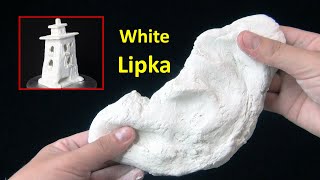 White Lipka - Super Clay for Modeling | Homemade clay from Cheerful Craft