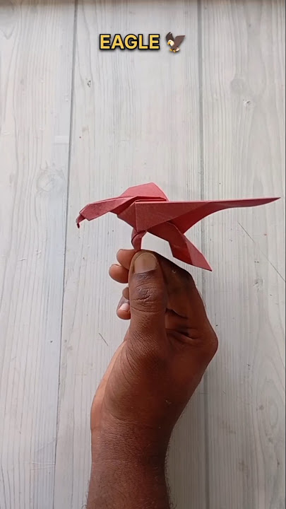 EAGLE ORIGAMI TUTORIAL FULL VIDEO| STEP BY STEP FOLDING PAPERCRAFT| BIRDS ORIGAMI
