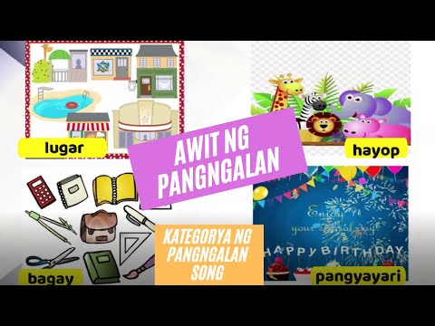 Awit ng Pangngalan | Kategorya ng Pangngalan Song | Filipino Educational Videos | MiCath TV