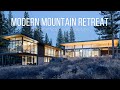 Spa sauna soaring ceilings unveiling the unexpected design of a modern mountain home