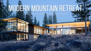 Spa, Sauna, Soaring Ceilings: Unveiling the Unexpected Design of a Modern Mountain Home