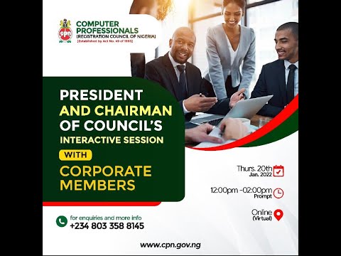 CPN - President and Chairman of Council's Interactive Session With Corporate Members