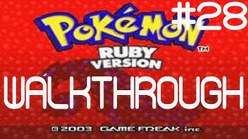 pokemon ruby walkthrough: part 28 - Victory road!