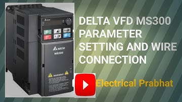 Delta vfd ms 300 parameter setting / delta vfd ms300 wiring connection 