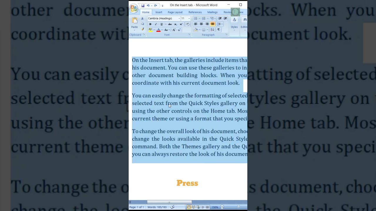 How To Copy Paste In MS Word Shortcut Key Microsoft Msword Mswordshortcutkeys