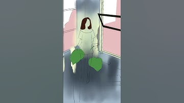 #painting in #procreate #digitalart #shorts #tutorial #animation
